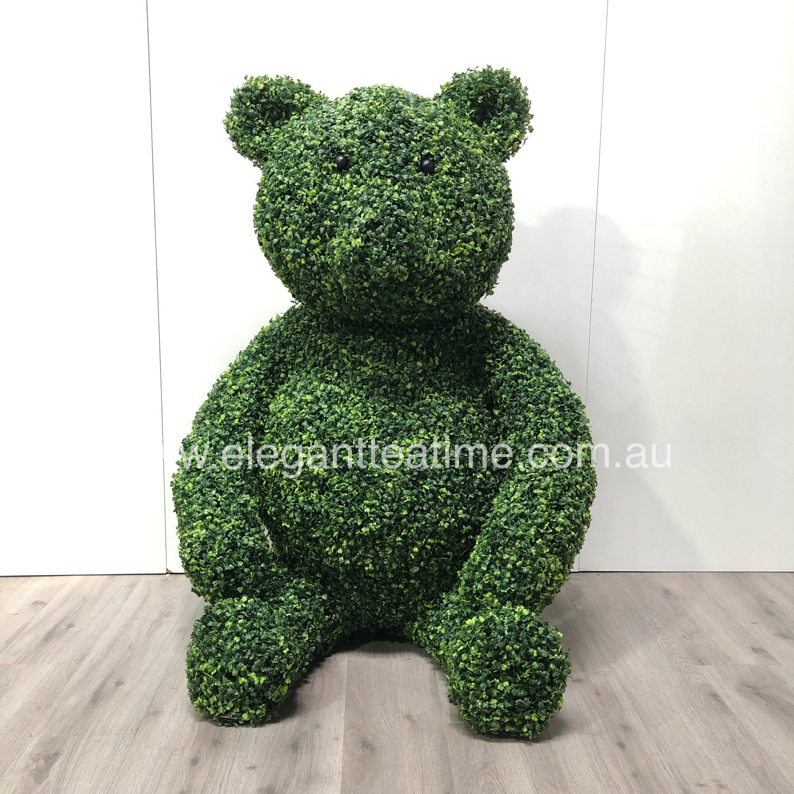 Giant green teddy sale bear